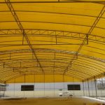 ผลงานการติดตั้ง เต็นท์ warehouse เต็นท์เก็บสินค้า เต็นท์ผ้าใบโกดังขนาดใหญ่